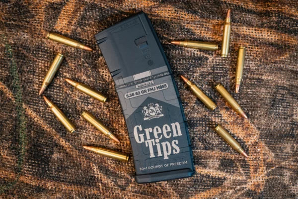 MAGPUL GREEN TIPS LASERED PMAG M2 5.56 BLACK - Image 2