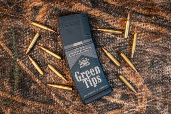 MAGPUL GREEN TIPS LASERED PMAG