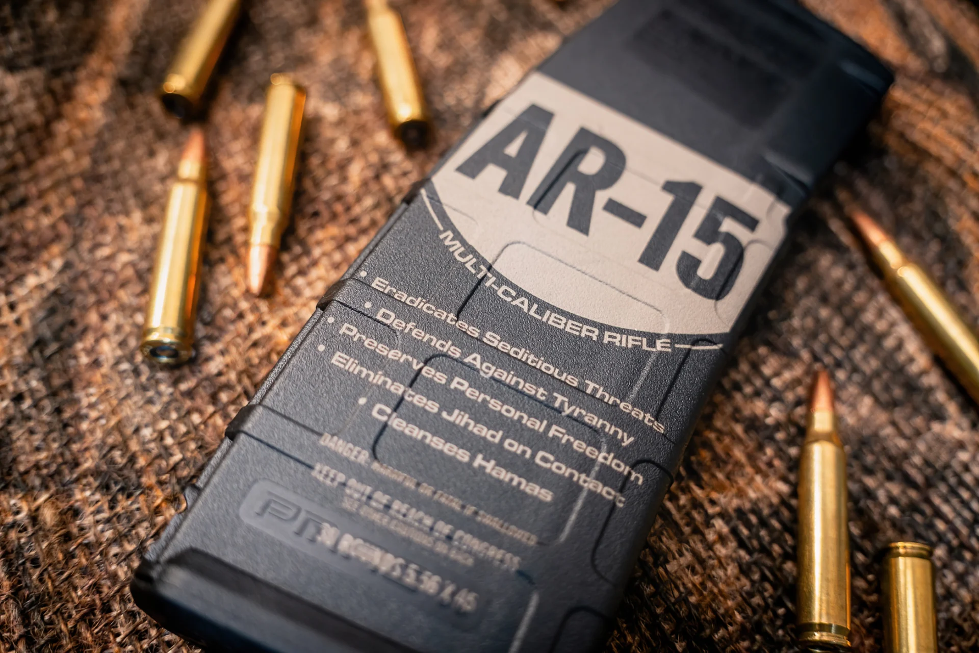 MAGPUL AR-15 WD40 LASERED PMAG