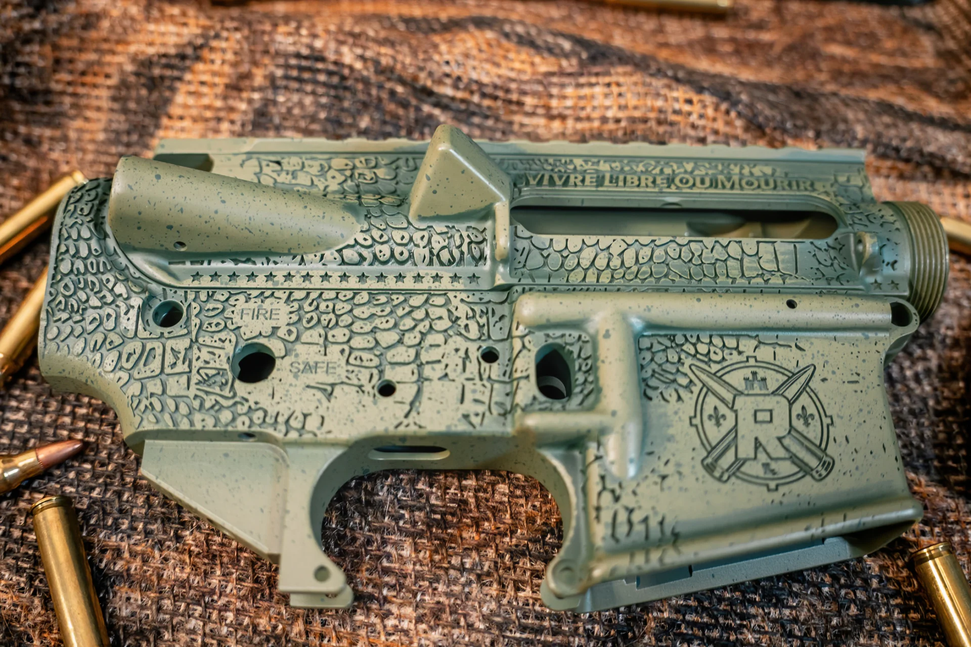 Rougaroux engraved gator 2