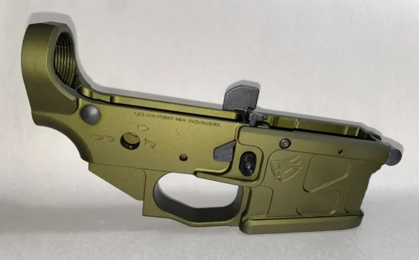 AMERICAN DEFENSE MFG - UIC BILLET 7075-T6 AR-15 LOWER RECEIVER - OD GREEN - Image 2