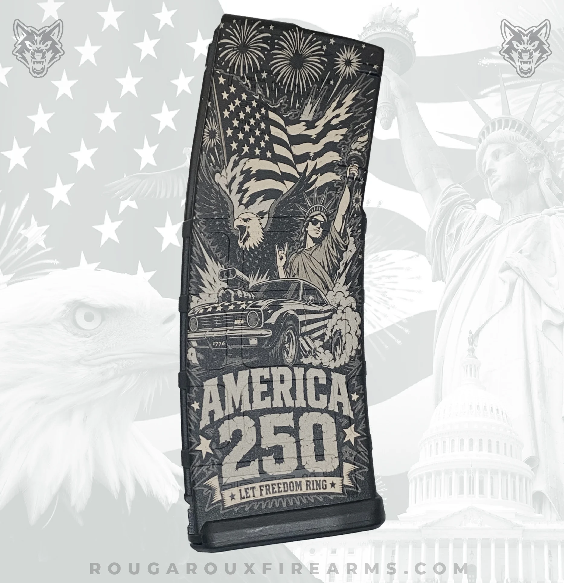 America’s 250th Laser Engraved PMAG