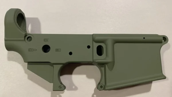 ROUGAROUX FIREARMS - RFA-15 FORGED LOWER - MultiCam Green