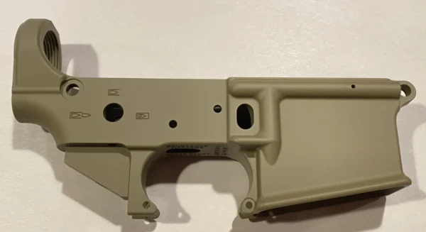 ROUGAROUX FIREARMS - RFA-15 FORGED LOWER - COYOTE