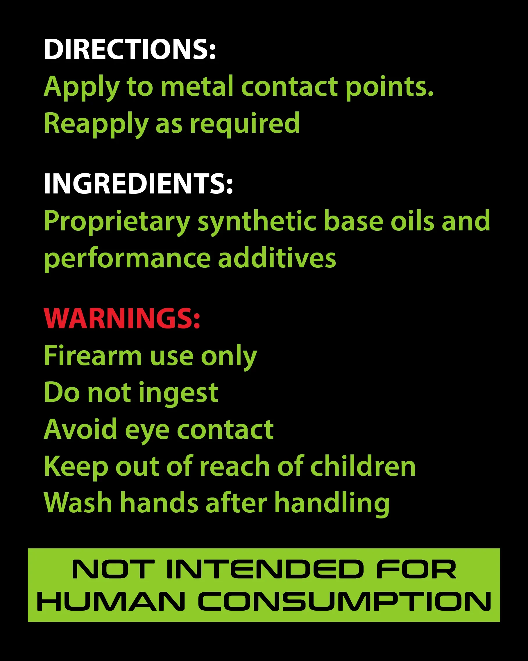 Rougaroux™ Swamp Snot™ instructions
