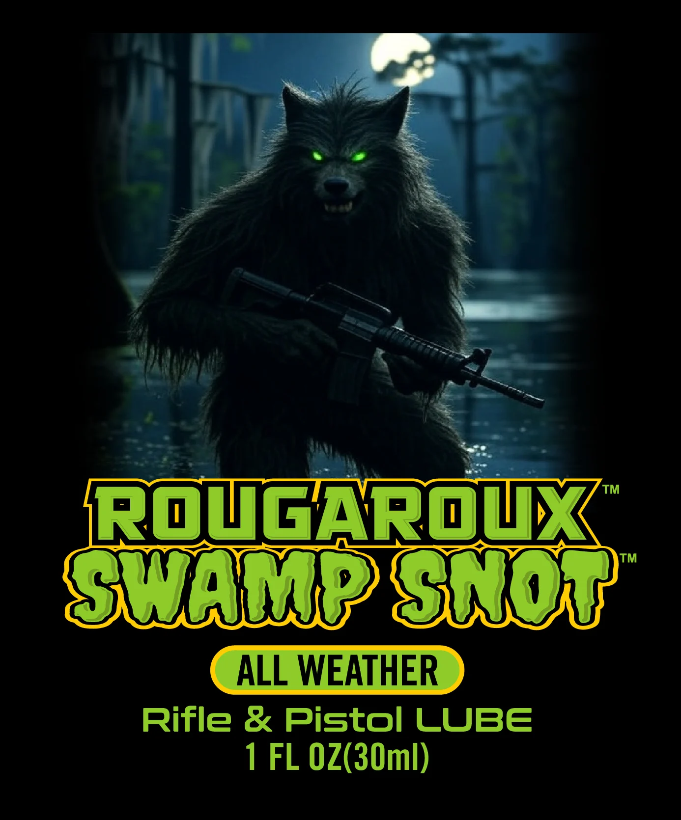 Rougaroux™ Swamp Snot™ product label
