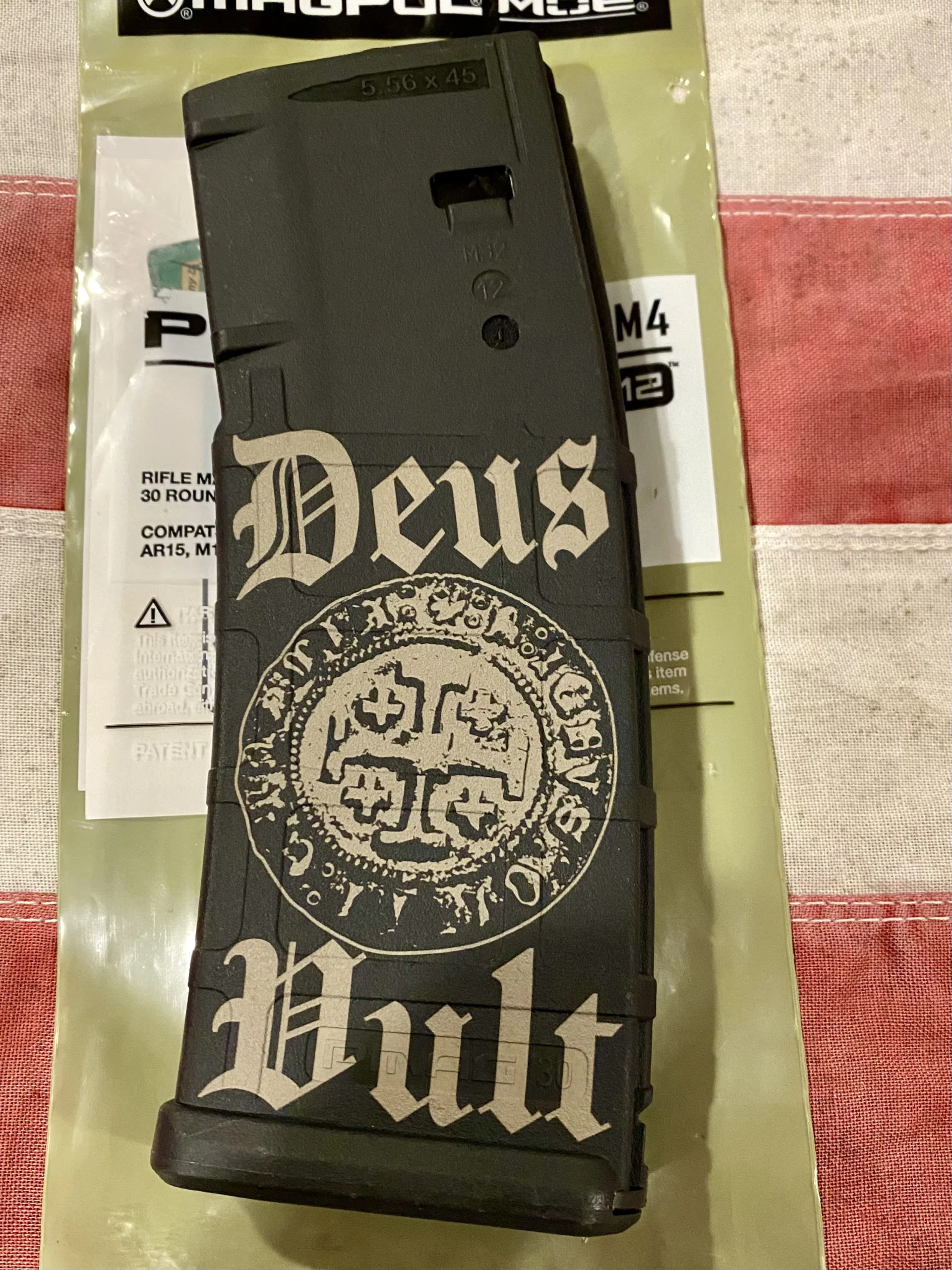 MAGPUL Deus Vult LASERED PMAG M2 5.56