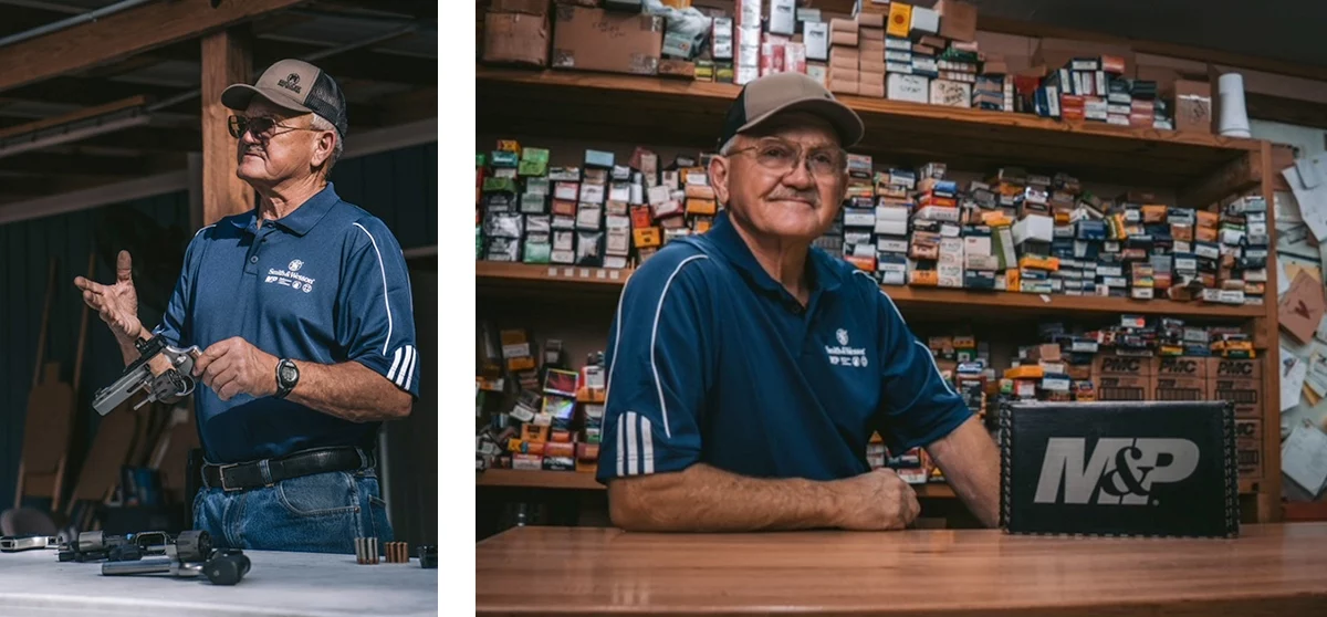 Jerry Miculek is also a gunsmith who tunes and adjusts his own firearms