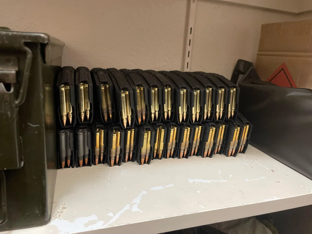 Loaded Mags in Storage
